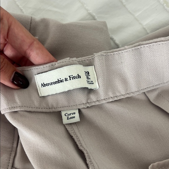 Abercrombie & Fitch Light Gray Trousers - Picture 2 of 4